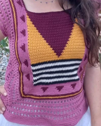 coco boxy top patron crochet ganchillo por cecilia losada club de tejido 16