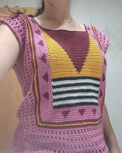 coco boxy top patron crochet ganchillo por cecilia losada club de tejido 21