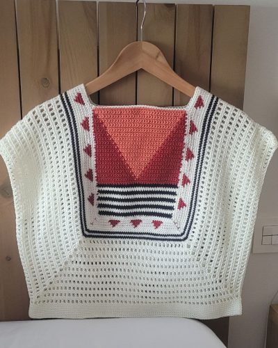 coco boxy top patron crochet ganchillo por cecilia losada club de tejido 8