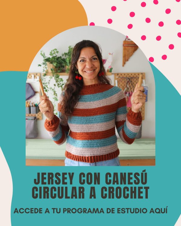 curso online jersey crochet top-down