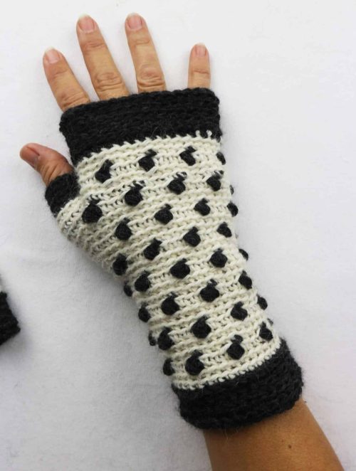 patron crochet paso a paso guantes