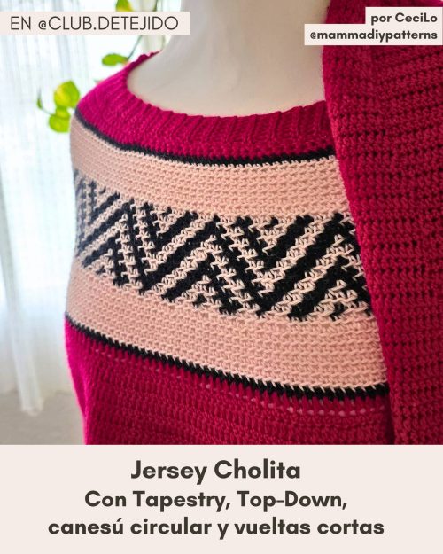 PATRON JERSEY TOP DOWN CANESU CIRCULAR