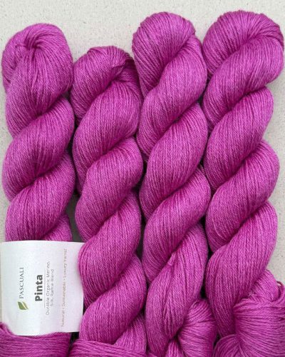 hilado pinta de pascuali merino seda ramio